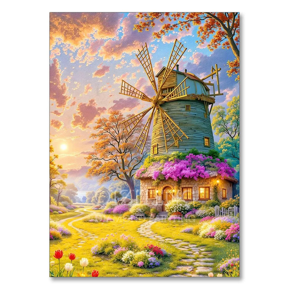 Sea Sailboat 5D Diamond Painting Kit Seaside Scenery New Arrivals Mosaic Cross Stitch DIY Home Decor Gift for Adult Beginners
