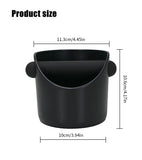 Coffee Knock Box Espresso Grounds Container Non-slip Espresso Dump Box Coffee Bar Supplies Barista Accessories Tools