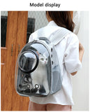 Transparent Cat Carrying Bags Space Breathable Pet Backpack Portable Puppy Pets Backpack Transport Carrier Space Capsule Dog Bag