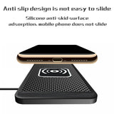 Wireless Phone Charger Wireless Car Charger Pad For Car 39 Inch Cable Automatic Sensing Non-Slip Charging Mat For Phone Vehicle