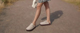 Gacimy Women Fashion Thick Sole Leather Clogs Slippers Classic Women's Mules Cork Clogs Slipper Outdoor Deep Heels Shoes Sandal