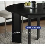 Restaurant Round Dining Table Modern Living Room Lounge Wood Nordic Dining Table Folding High Mesas De Comedor Home Furniture
