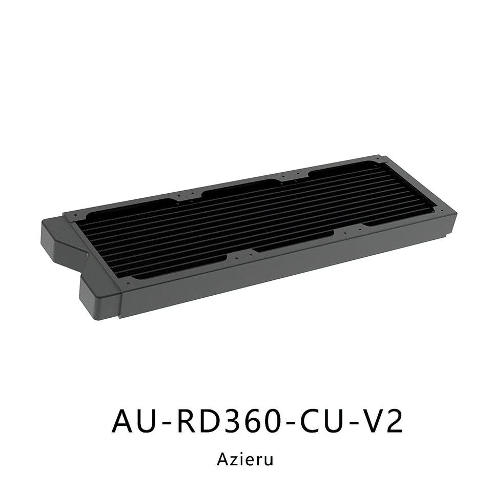 Bykski Azieru AU-RD360-CU-V2 360mm 3x120mm Copper Radiator Water Cooling