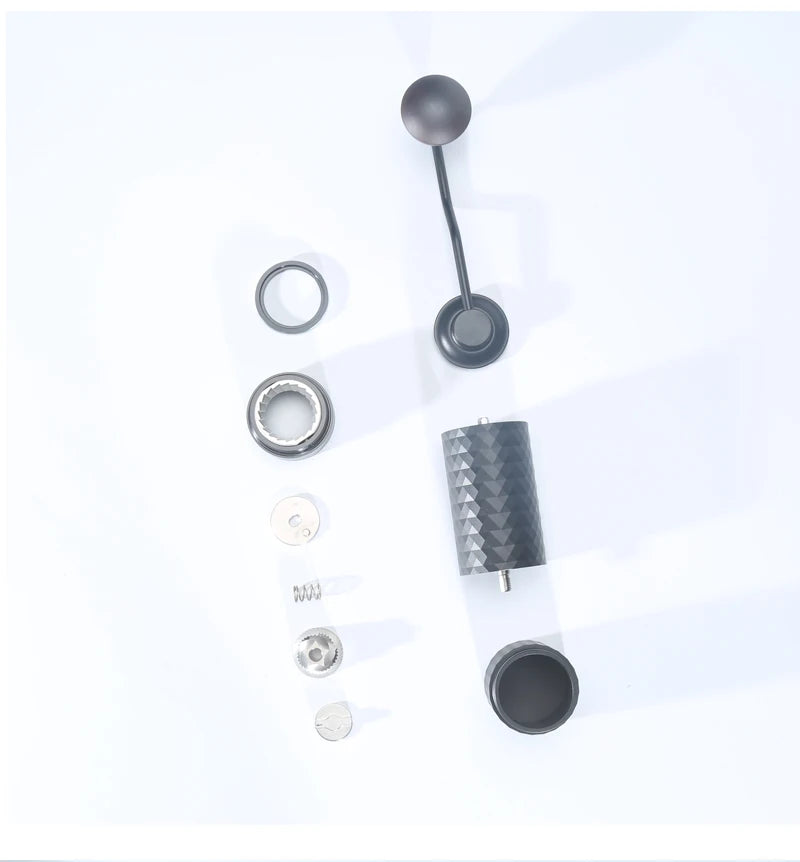 HAVMORE Upgrade Manual Coffee Grinder CNC Professional Stainless Steel Diamond Adjustable Manual Burr Coffee Bean Grinding