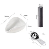JUSTINLAU Coffee Beans Dosing Cup Trays Set Coffee Bean Spray Bottle Coffee Tamper Needles Coffee Measuring Spoon Accessories
