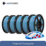 ANYCUBIC 5KG PLA Filament For FDM 3D Printer 1.75mm Eco-friendly 3D Printing Material Failment For Kobra S1C K3C EU US Warehouse