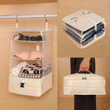 1pc Multi-functional Storage Bag Wardrobe Hanging Clothes Storage Bag Outdoor Travel Storage Hanging Bag Suitcase