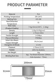 KINGROON 5KG PLA TPU PETG Filament Mix color 1.75mm 3D Printer Plastic No Bubble Spool 3D Printing Materials Wholesales