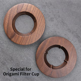 Coffee Filter Stand ,Pour Over Filter Stand Cone Coffee Dripper Holder Rack Wooden Tea Strainer Holder Easy to Use Durable 1pcs
