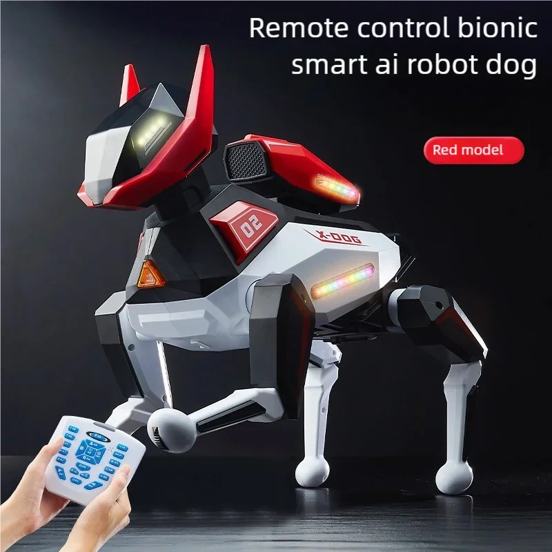 AI Simulation Robot Dog Intelligent Machine Dog Voice Command APP Control Programming Interactive Performs Acrobatics Robot Dog