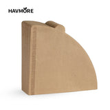 100Pcs/pack coffee filter paper disposable filter paper drip coffee powder filter bag barista tool