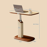 Fixed rotating lift, living room corner sofa coffee table office bedside table mobile air pressure computer table smallsidetable