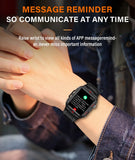 2025 New LED Men's Smartwatch 1.73" Screen Bluetooth Answer Call Smartwatch Multi Sport Modes Health Monitoring Fitness Watches