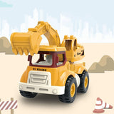 Excavator Toys for Boys Kids Construction Trucks Stable Construction Vehicle Toys Funny Engineering Truck Toy for Children Play