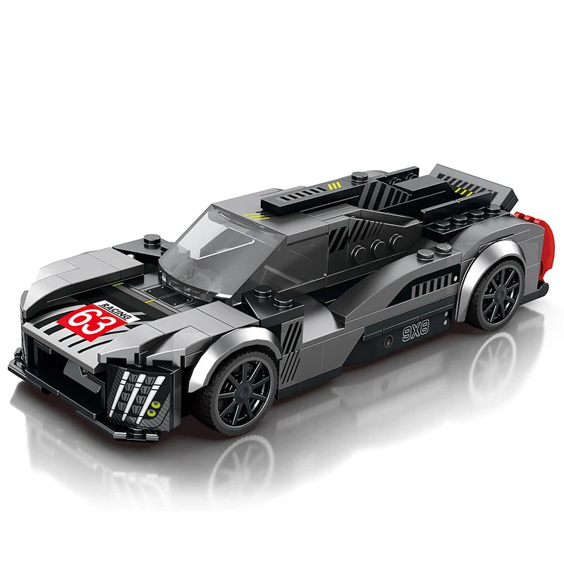 280PCS Sports Car Building Blocks City Racing Assemble Toys  Supercar Model Bricks Desktop Ornaments Children's Holiday Gifts