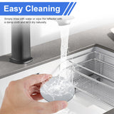 1Pc Espresso Extraction Shot Mirror Stainless Steel Reflector Magnetic Base Multi Directional Rotating Coffee Extractor Mirror