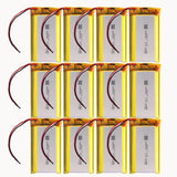 High Qulity 3.7V 10000mAh 1260110 Rechargeable Polymer Batteries Lipo Li-Po For Toy Power Bank GPS Laptop Camping Lights Diy