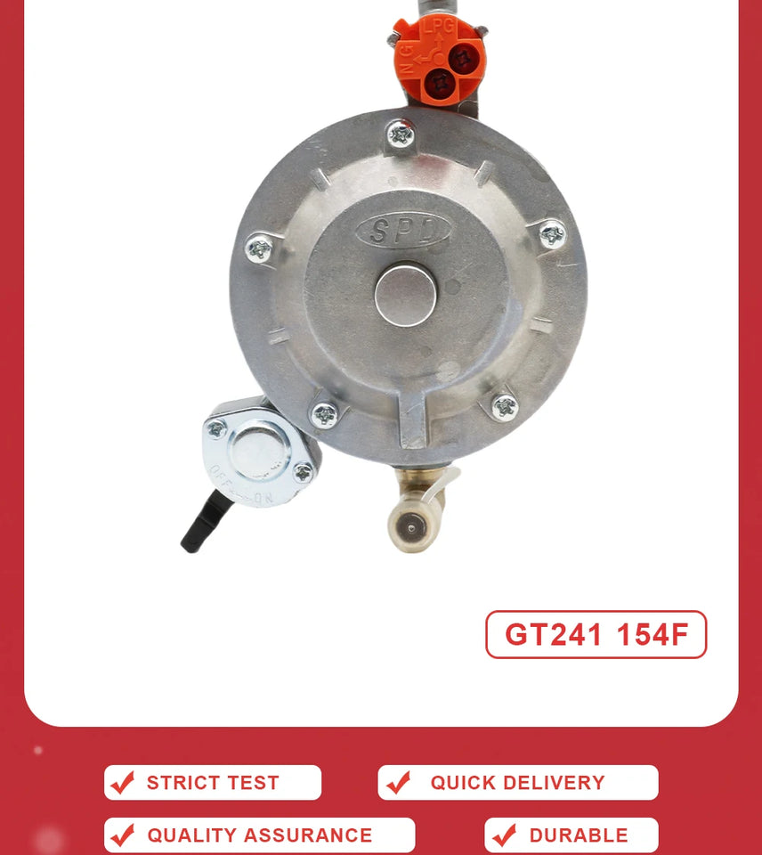 GT241 154F For Huayi Generator Parts Engine Double Use Lpg Manual Carburetor Regulator