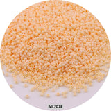 Golden 15/0 Japanese Seedbeads 1.5mm Uniform Metallic Bronze Round Spacer Glass Beads For DIY Jewelry Making Garments Accessory