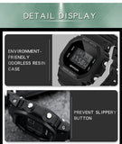 SANDA G Style Digital Watch Men Waterproof Ms Watch Sport Men Watches Boy Girl Electronic Clock Relogio Masculino Relógio Mulhe