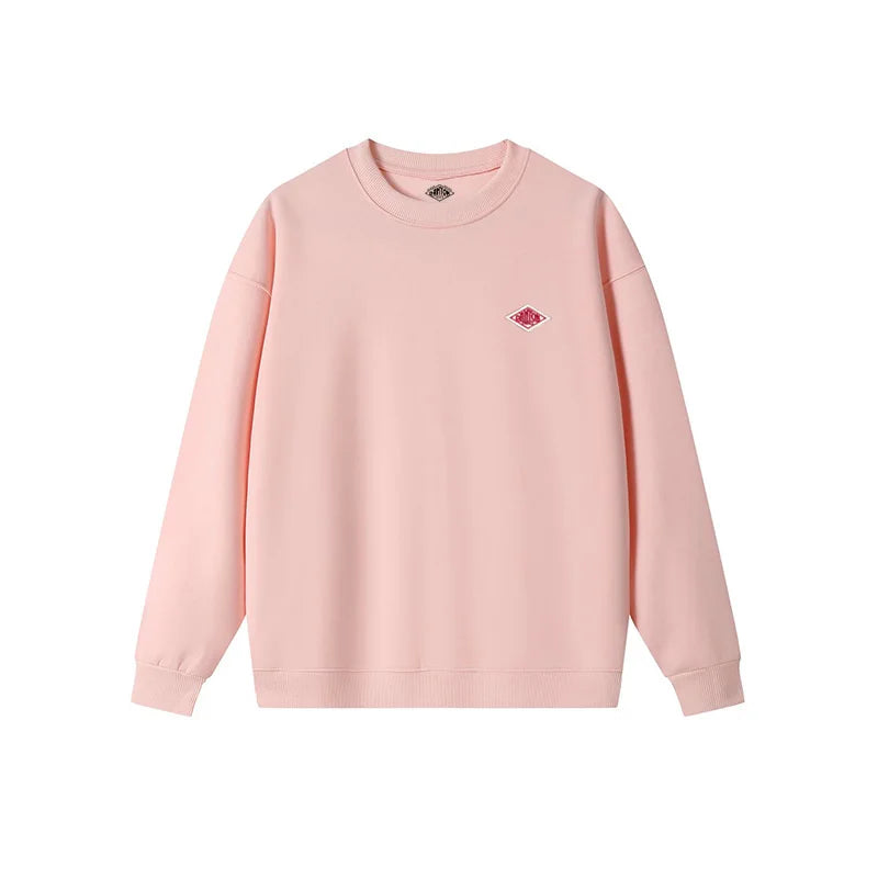 2024 Exported to Japan Spring Thin Sweatshirt Men/Women Same Embroidery Brand Cotton O-Neck Long Sleeve Loose Tracksuit Tops