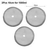 3Pcs Reusable Coffee Press Filters French Press Replacement Filters Mesh 350/800/1000ml Coffeeware Accessories