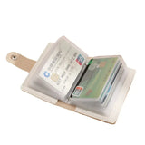 10 Slots Card Holder Business Card Photocards Holder Kawaii Credit Bank Card Case Portable Cash Clutch Wallet Desk Organizer