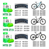 2pcs CYCLAMI Ultralight Bike Inner Tube 26 27.5 29 Inches MTB Bicycle TPU Material Bicycle Tire 45mm French Valve FV Super Light