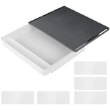 Under Desk Drawer Self-Adhesive Stationery Storage Box Multifunctional Hidden Under Desk Organizer for Home Kitchen Office Table