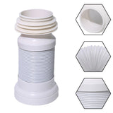 Home Fixtures WC Pan Connector Home Flexible Home Plumbing Toilet Waste WC Pan Connector 250mm-500mm Extendable