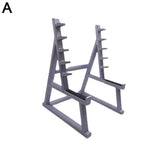 Creative Barbell Rack Pen Holder With Barbells And Weights Desk Pen Organizer Mini Squat Rack Ornaments Stationery Storage Rack