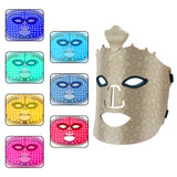 4 Colors Silicone LED Face Mask LED Red Light Photon Infrared Therapy Flexible Facial Mask Repair Skin Brighten Skin Tone