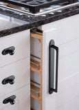 Antique Brass Cabinet Knobs Drawer Handles Zinc Alloy Pulls Mid-Century Modern Hardware for Kitchen and Bathroom Cupboard