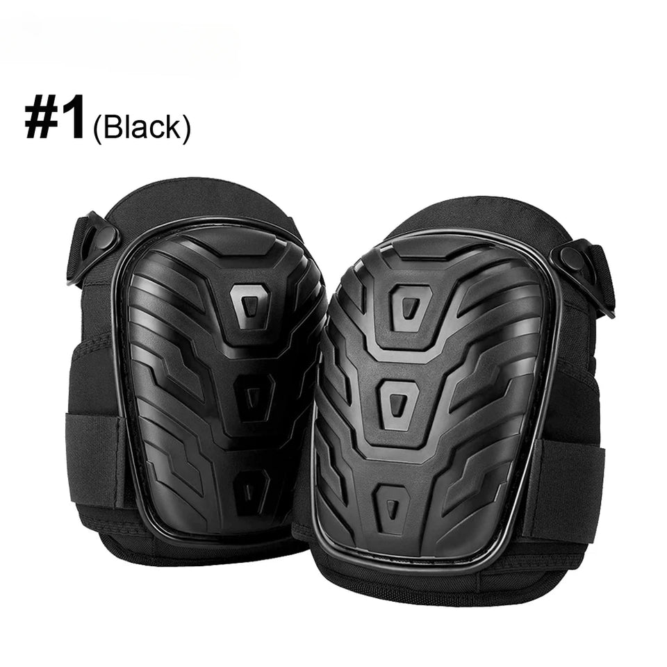 Gel Knee Pads For Work & Gardening – Heavy Duty Professional Knee Pad with EVA Foam&GEL Cushion For Construction, Concrete
