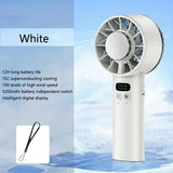 2025 New Cooling Handheld Fan with Ice Pack and Silent Operation100 Portable High-Speed Fan USB Mini Fan