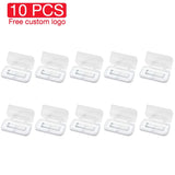 10PCS LOT High-speed Crystal USB Flash Drives 128GB Free Logo Pendrive 64GB Memory Stick 32GB 4GB Iron Box high-capacity U Disk