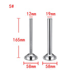 Meat Grinder Pinion Mixer Spare Parts Meat Grinder Knife Stainless Steel Grille for Food Grinder Accessories Kitchen Tool