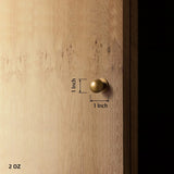 Antique Brass Cabinet Knobs Drawer Handles Zinc Alloy Pulls Mid-Century Modern Hardware for Kitchen and Bathroom Cupboard