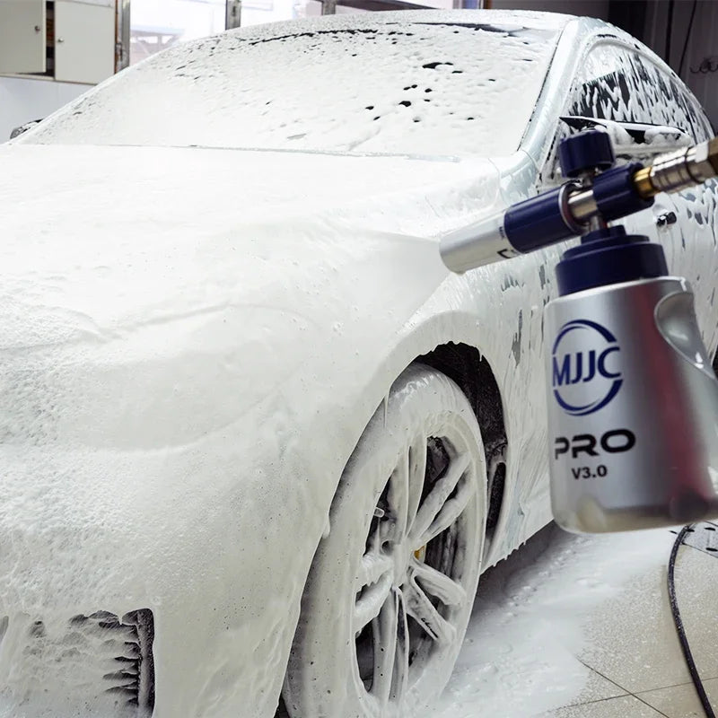 2025 New Arrivals! MJJC Snow Foam Lance PRO V3.0 High Pressure Car Washer Compatible Varies Adapters 1.2L Bottle Foam Gun Cannon