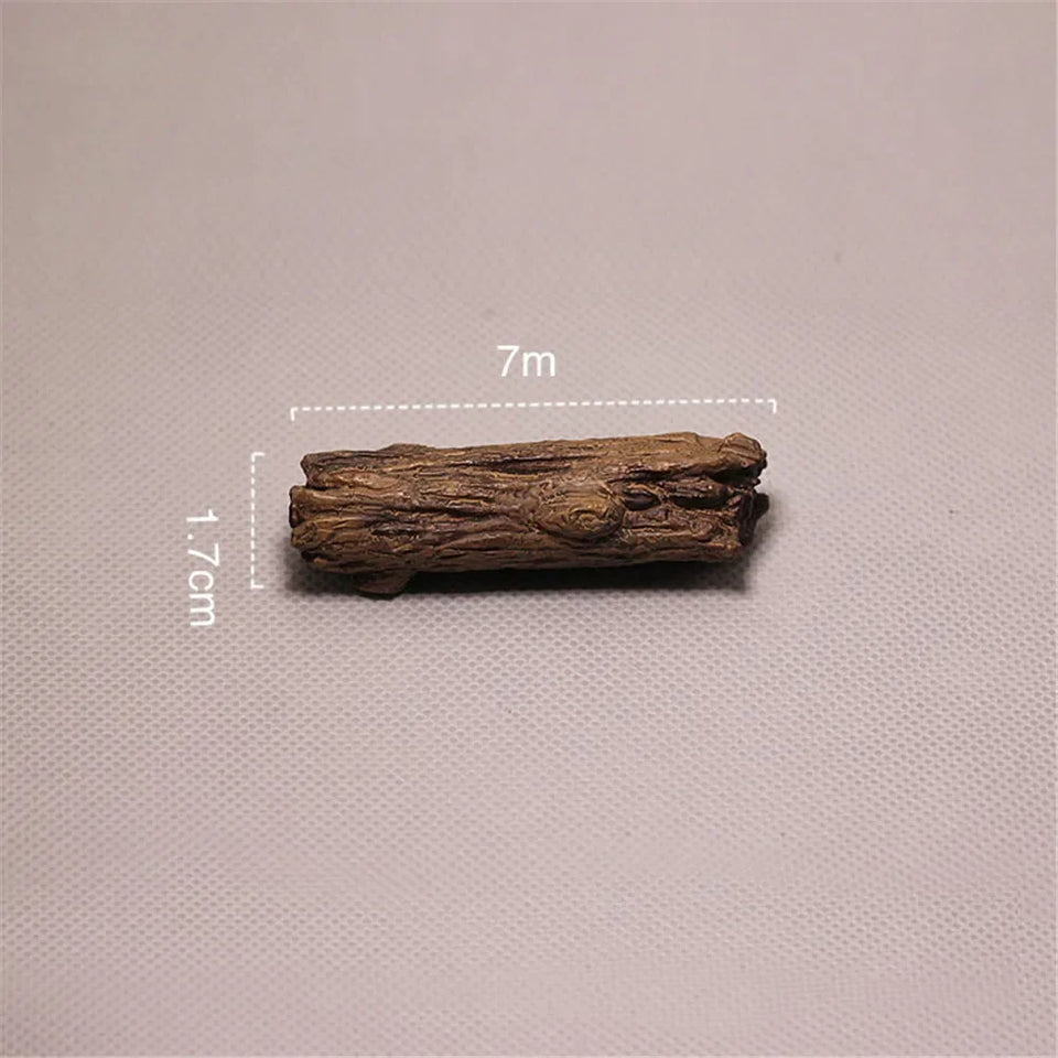 Mini Trunk Branch Stump Miniatures Fairy Garden Home Decor Desk Home Decoration Accessories Gift Home Decor Accessories