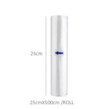 Household Food Saver Vacuum Bag Storage Bags Machine Film Sealer Vacuum Packer Saran Wrap Food Fresh Long Keeping 1 Roll