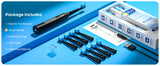 Seago Fast Rechargeable Electric Toothbrush  Smart Automatic with 8 Replacement Brush Heads Adult Waterproof 5 Modes SG-958