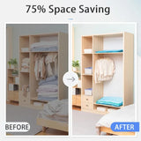 Home Vacuum Storage Bags for Clothes Blankets Pillow Travel Storage Compression Bag Clothes Organizer Space Saver Bag