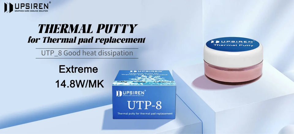 UTP-8 Thermal Putty Extreme For VGA GPU IC Processor Rapid Cooling Thermal Pad Replacement Heat Blocking Putty High Performance