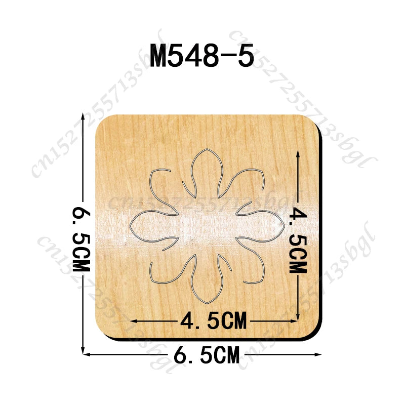 New Cutting Dies New Arrivals Scrapbooking 16MM Knife Suitable for Rolling Type Wooden Mold Cutting Machine