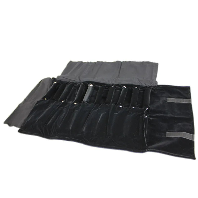 Women Luxury Jewelry Roll Storage Bag Lady Rings Earrings Necklace Organizer Portable Cloth Bags