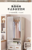 Durable Dustproof Collapsible Closet Large Capacity Wardrobe Easy Assembly Storage Organizer for Bedroom Dorm Daily Arrangement
