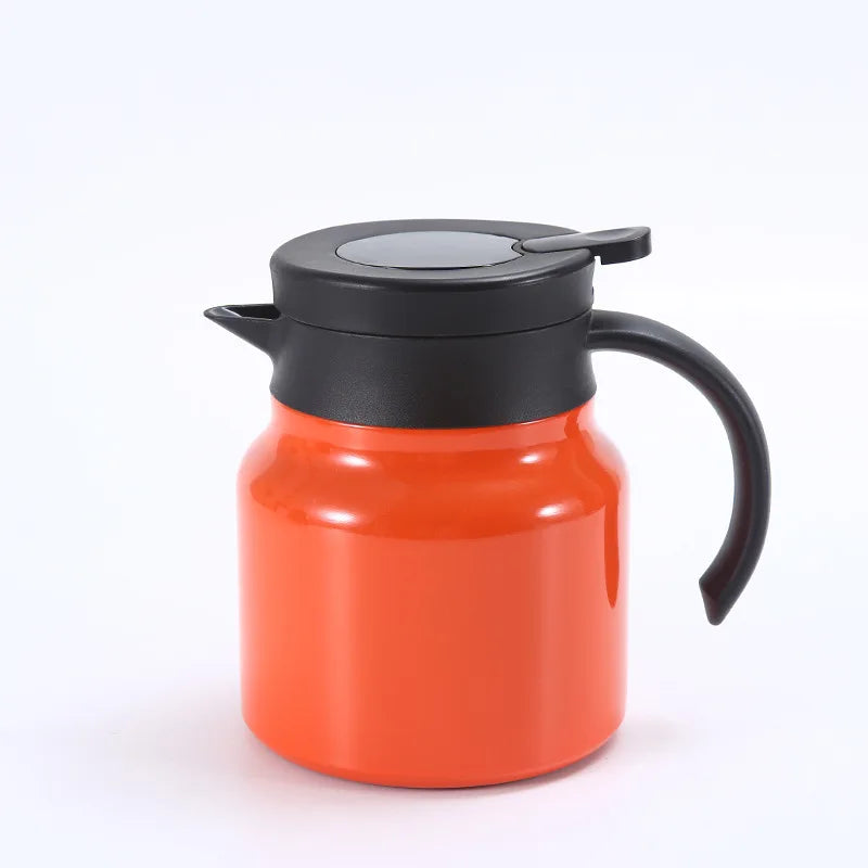 800 Large-capacity Kettle Coffee Pot Thermal Insulation Portable Teapot Coffee Filter Coffeeware with Temperature Display