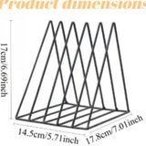 Desktop Bookshelf Wrought Iron Shelf Metal Table Simple Storage Shelf