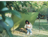 Camping Ground Sheet Picnic Mat Tent Footprint Tarp Awning Shade Beach Pad Outdoor Travel Tent Tarp Sun Canopy with Tent Pegs